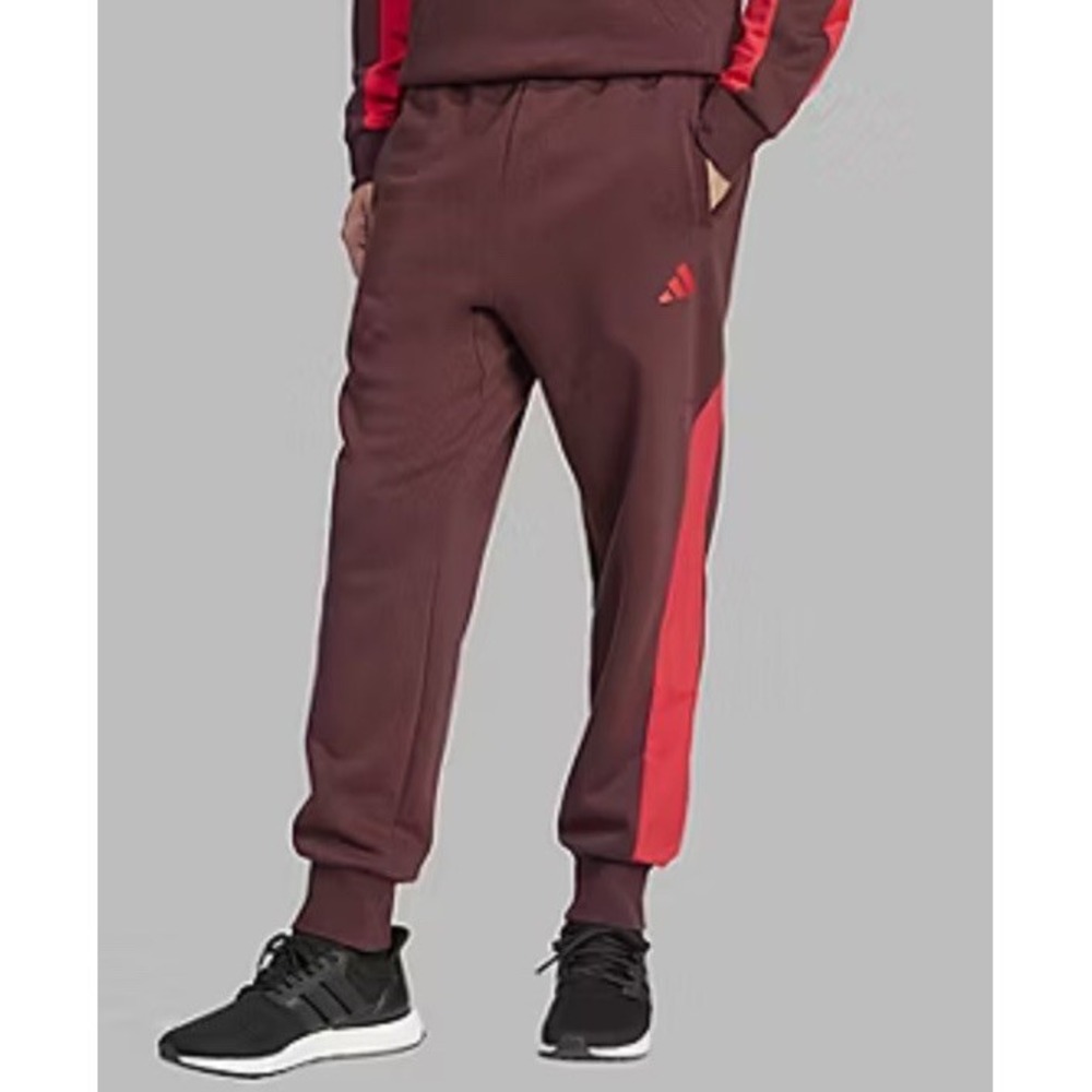 Adidas Mens Drawstring Waist Regular Fit‎ Big & Tall Fleece Sweatpant 2XLT NWT